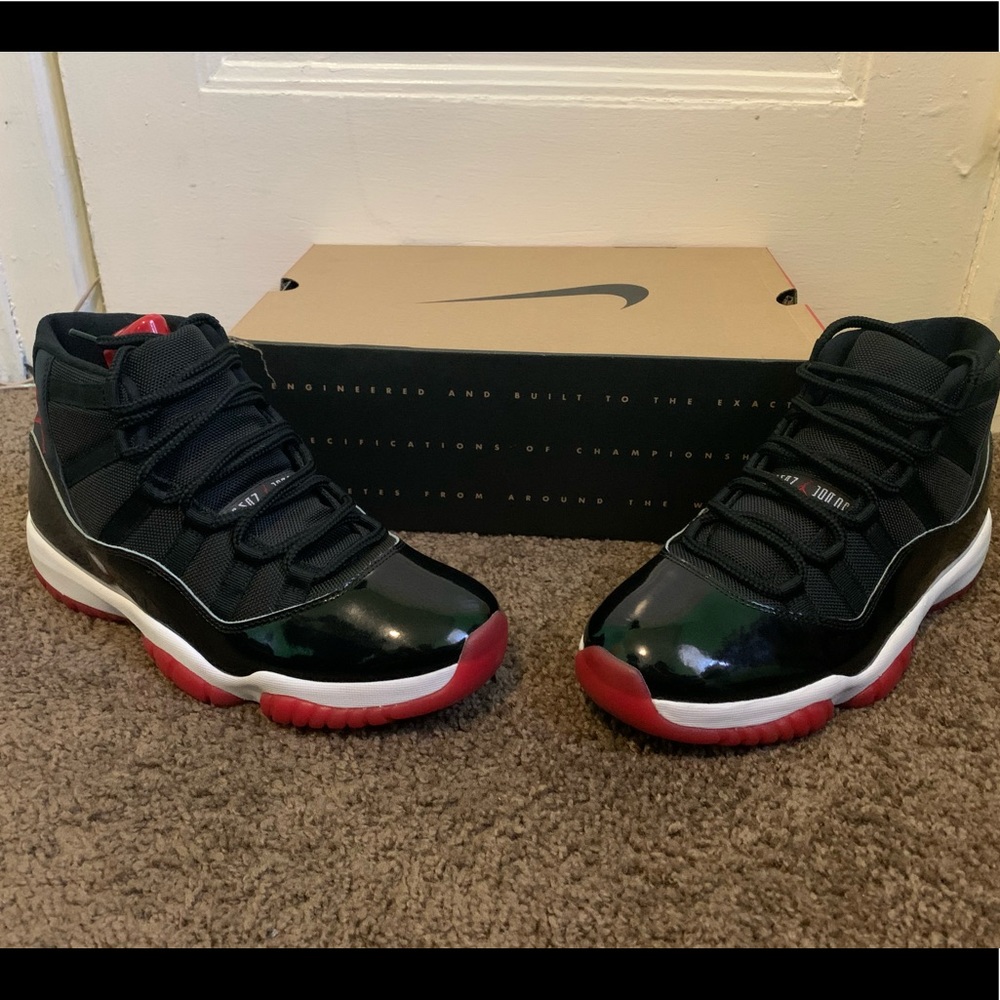 Size 10 Air Jordan 11 Retro 'Bred' 2019